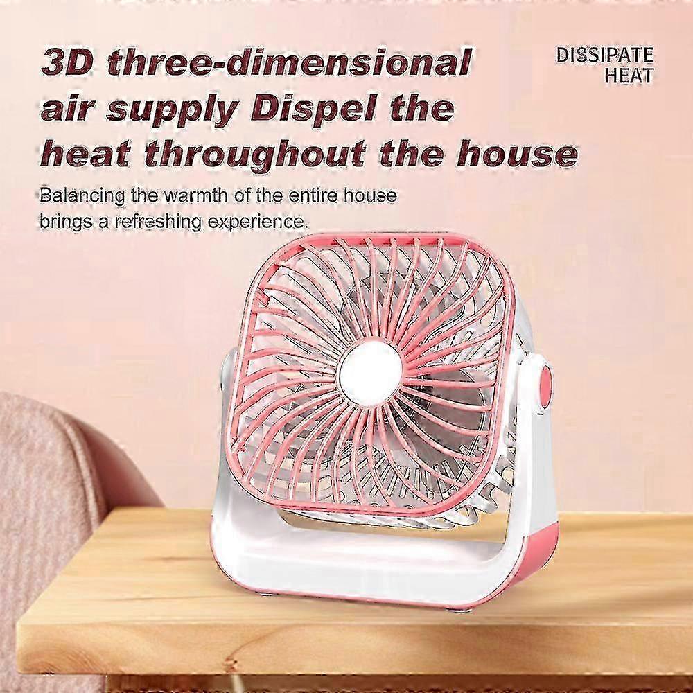 Desktop mini fan rechargeable summer new portable fan