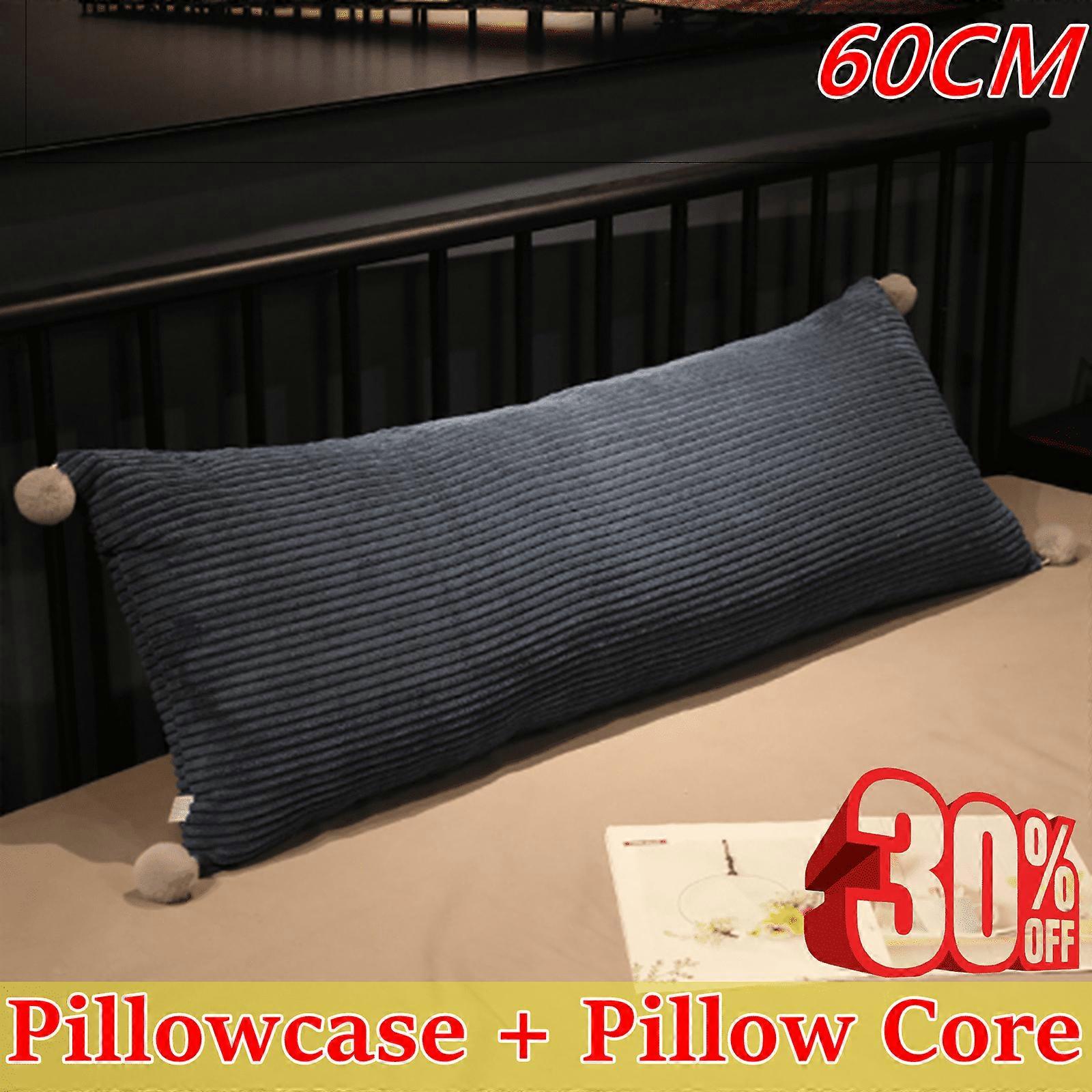 Djiypn Cool Body Pillows For Adults Extra Long Pillows For Bed Shredded Memory Foam Full Pillows Pillowcase + Pillow Core--Zipper Type