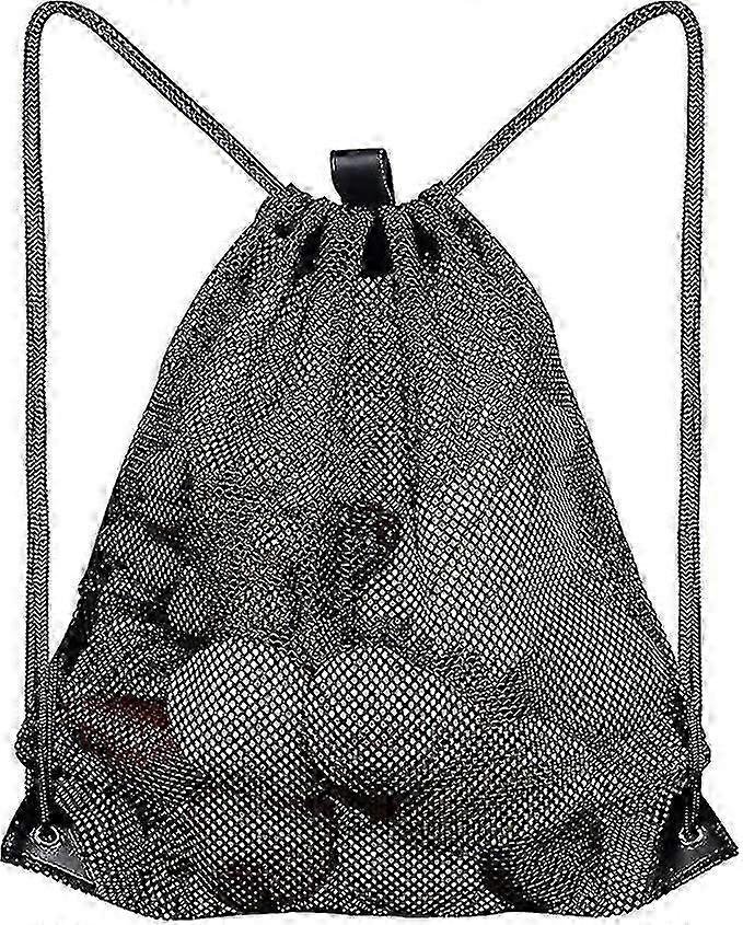 Drawstring Gym Bag, Mesh Beach Bag, Mesh Ball Bag