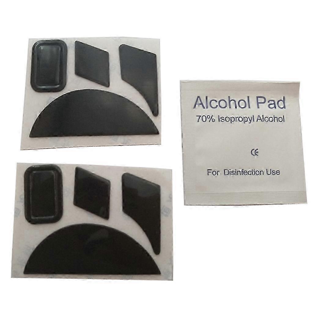 2pcs 0.6mm Thickness Replace Curve Edge Mouse Feet Mouse Skates For Razer Naga 2014/ Naga Hex V2 Mouse