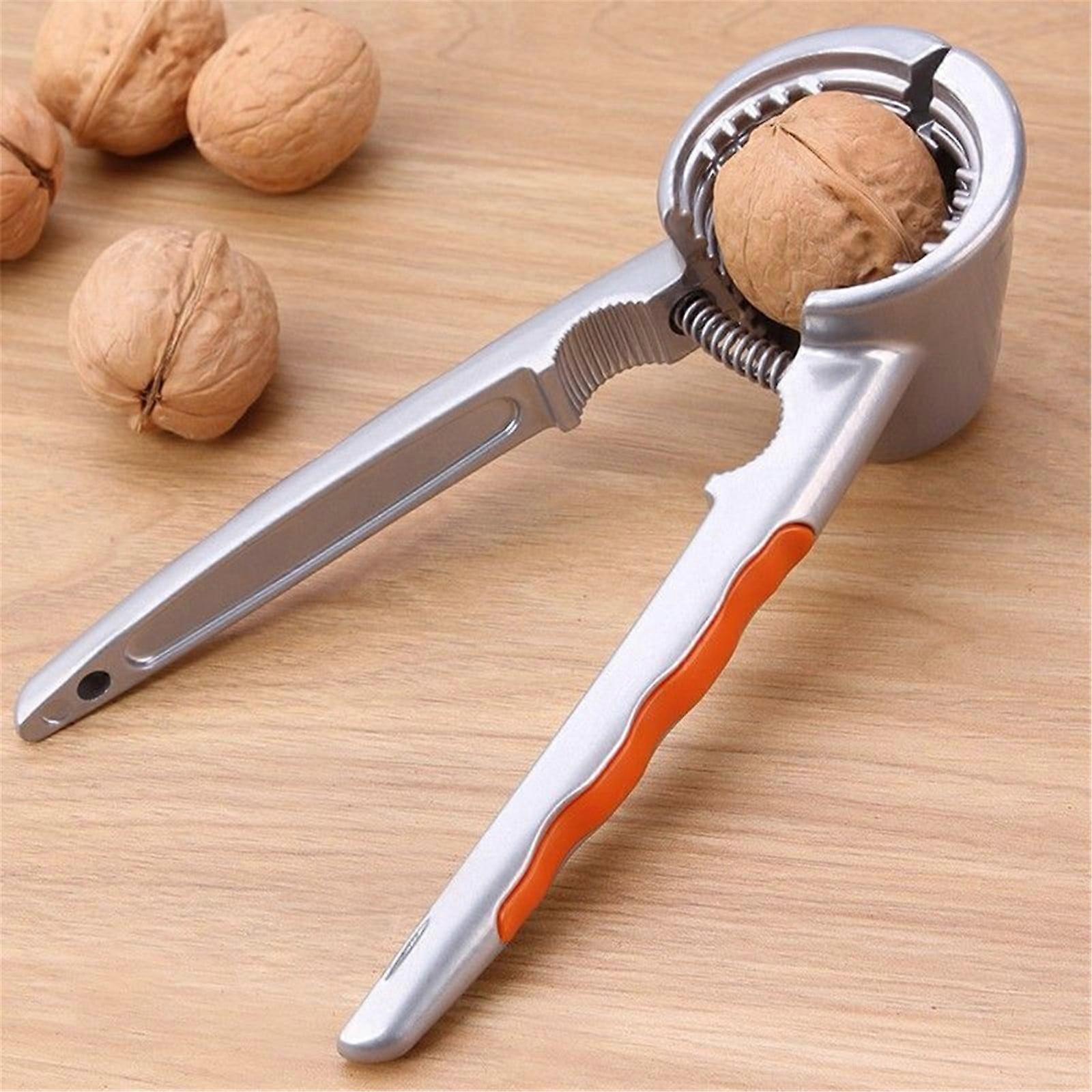 YANHAIGONG Nut Cracker for All Nuts, Pecans, Hazelnuts, Walnuts - Plier Style Kitchen Tool, Nutcracker Opener