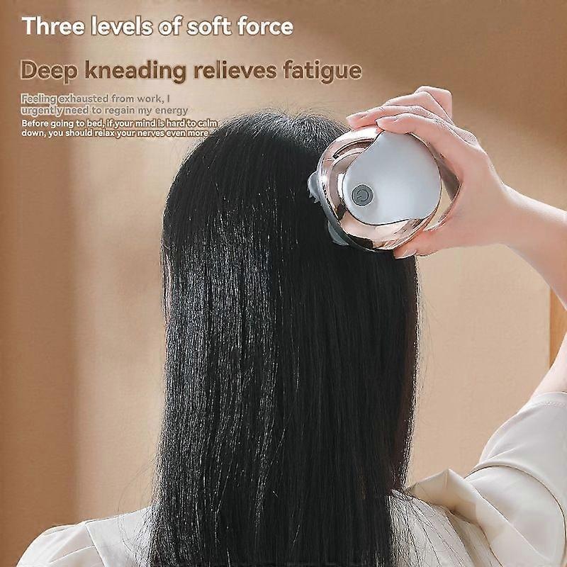 Rechargeable Scalp Massager - Multifunctional Head Massage Device