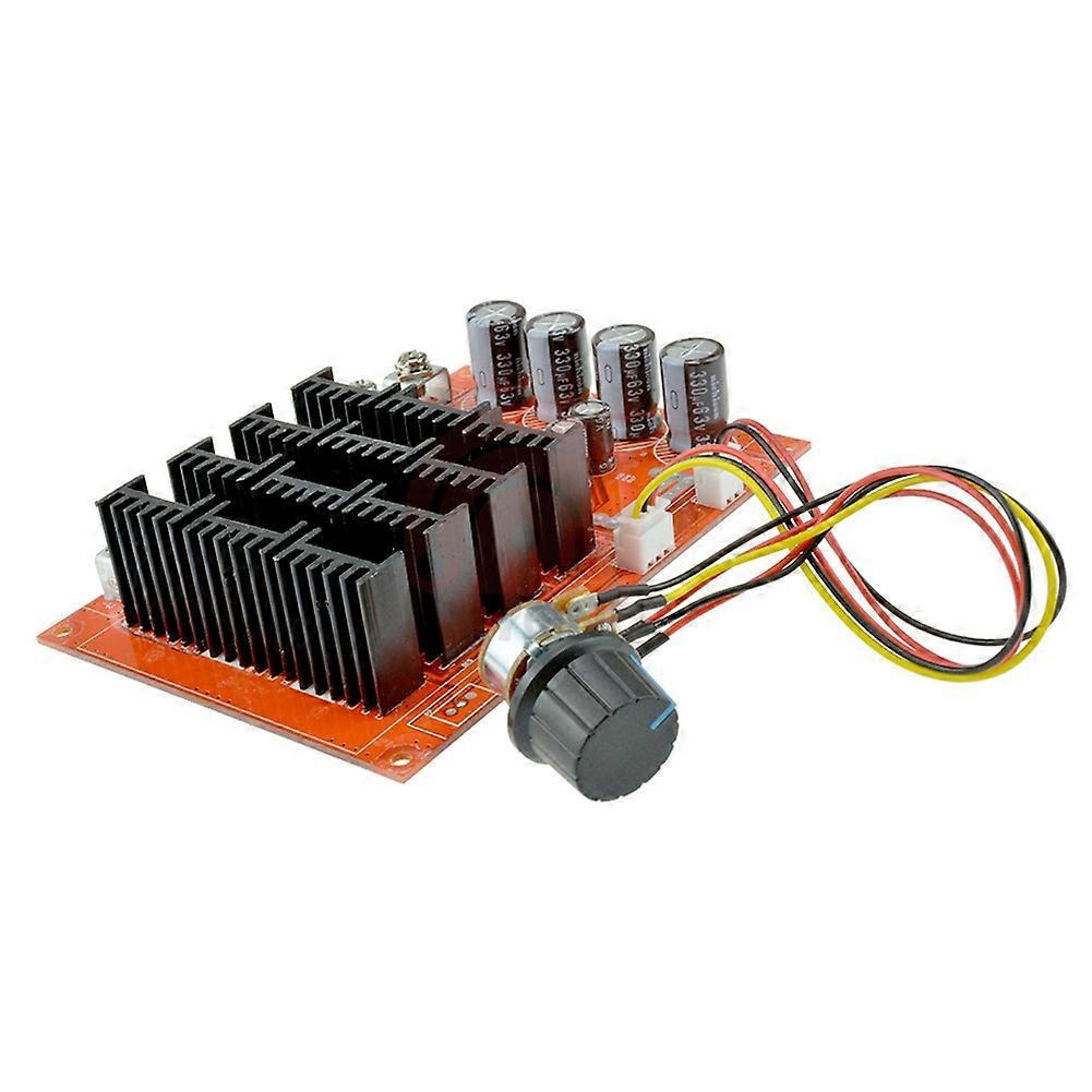 3000W DC Motor Speed Controller 10-50V 60A PWM HHO RC 12V 24V 48V Regulation 5-100% with Control Switch