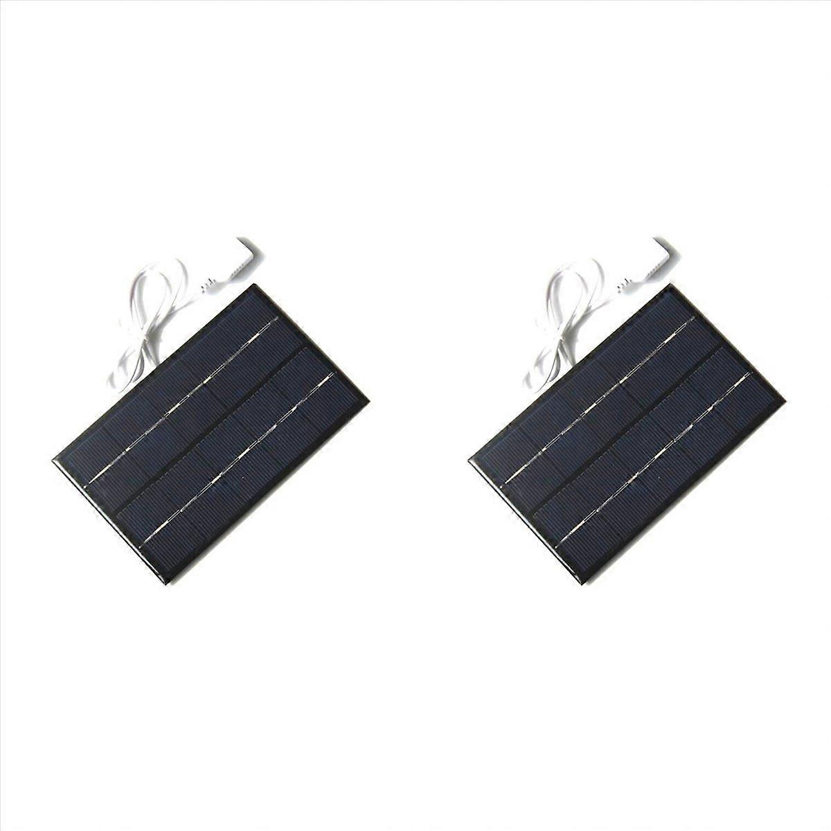 2W 5V 380MA USB Mini Solar Panel Module Polysilicon for Phone USB Fan