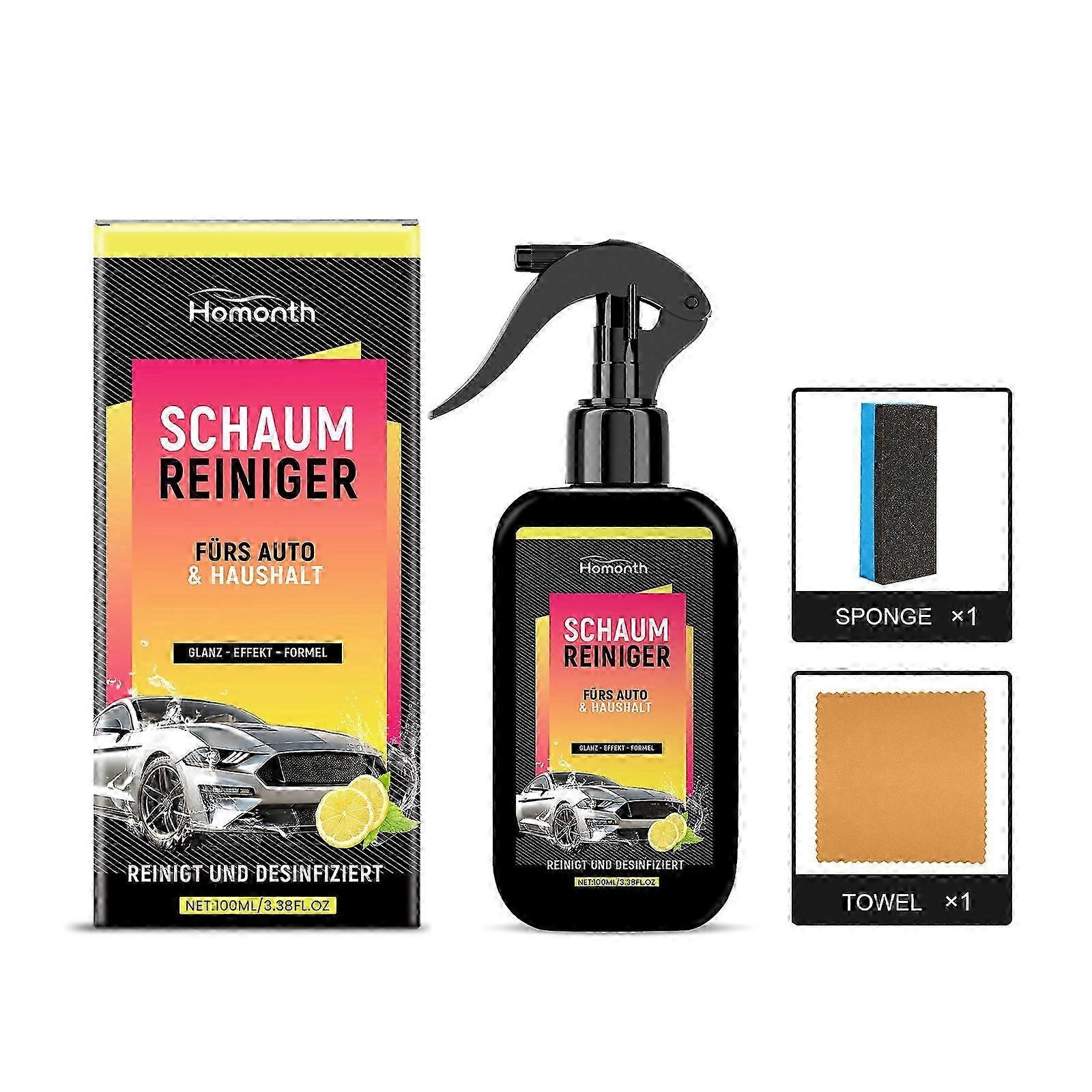 Effective Car Cleaning Spray  Streak-Free