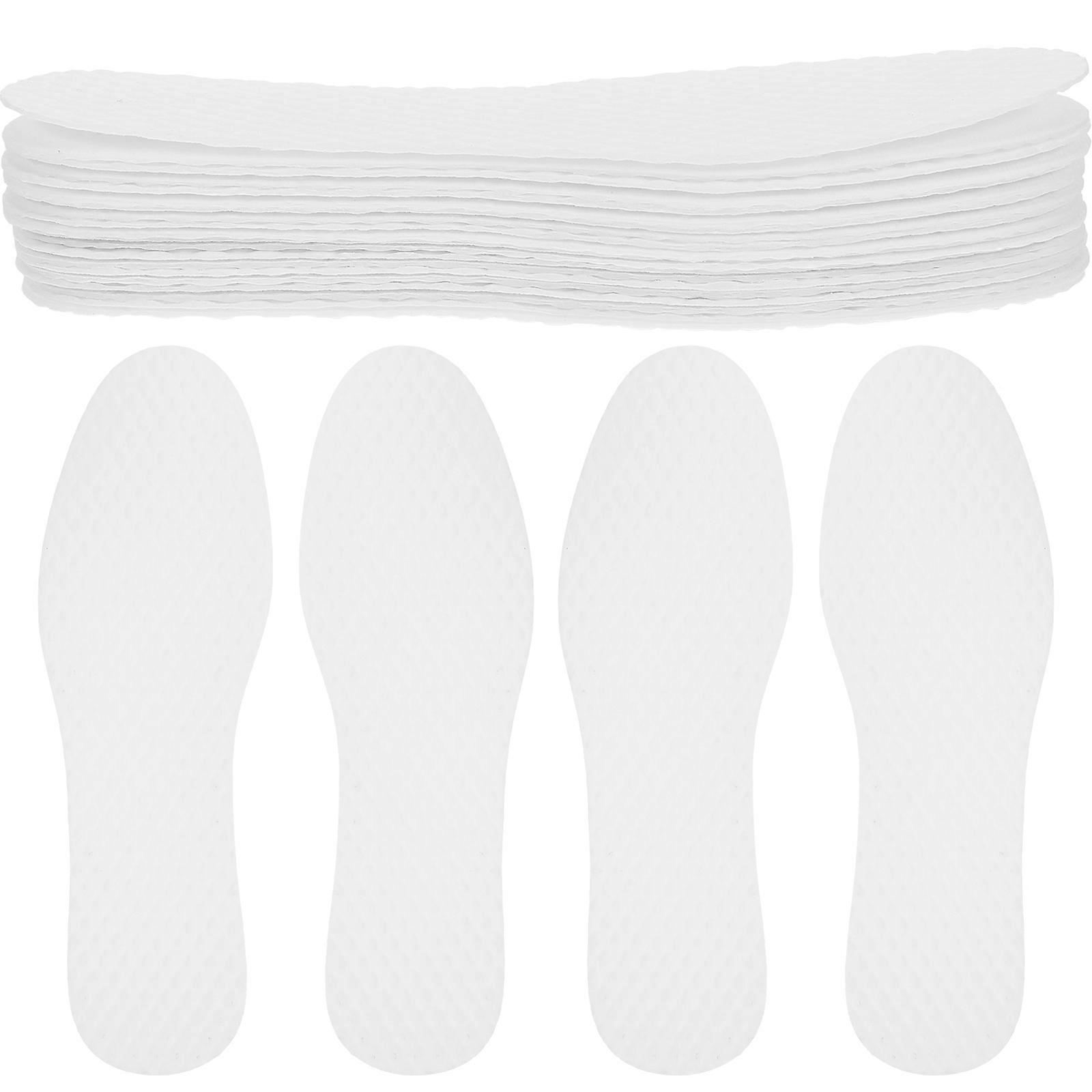 Comfortable Shoe Insole for Shoes Running White Paper Refreshment 20pairs