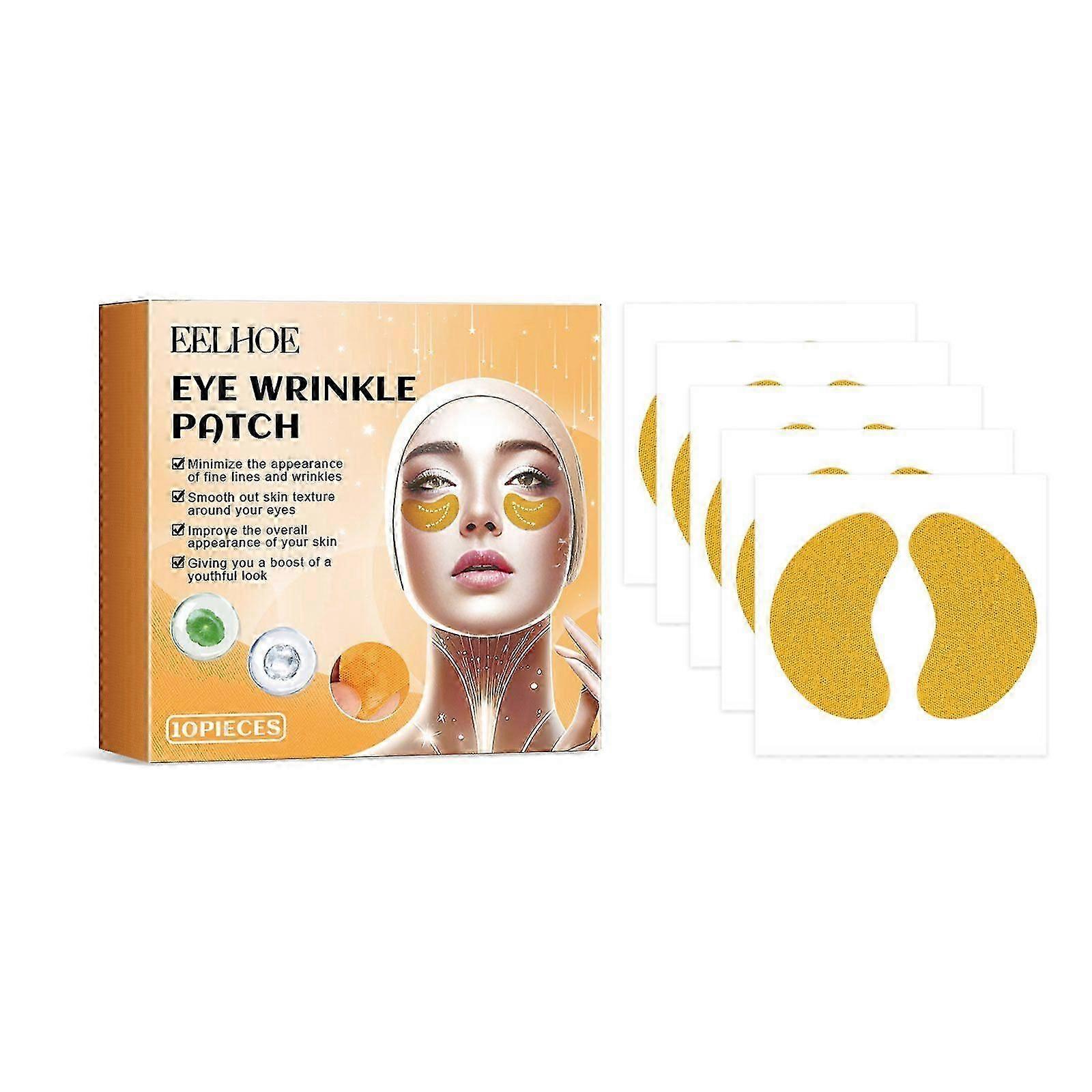 Eye Wrinkle Patch, Lighten Fine Lines Dark Circles Firming And Moisturizing Eye Mask For Anti-Wrinkle Eyes