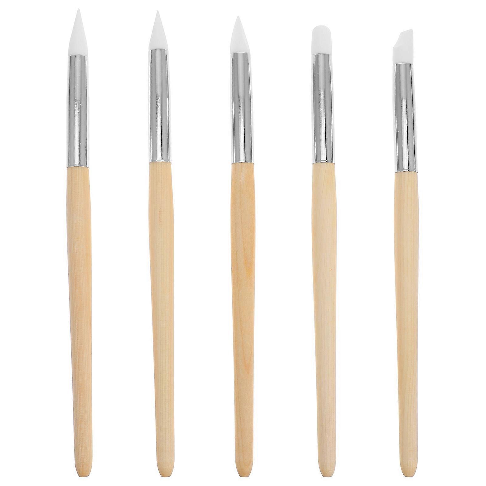 5Pcs Watch Scratch Remover Tool Set For Repair Work Perfect For Cleaning Watch Dials And Movements Designed In Multi Color