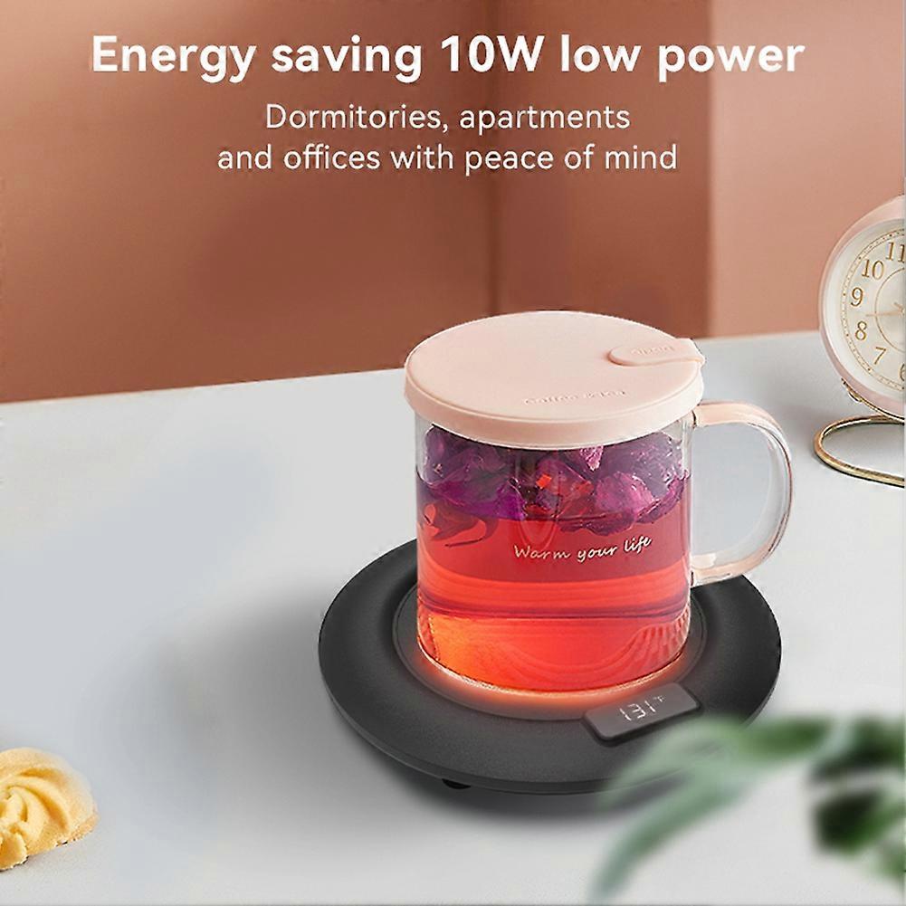 Coffee Cup Warmer Heated Coaster Thermostatic Function Waterproof Portable USB Constant Temperature Coaster Heating Pad