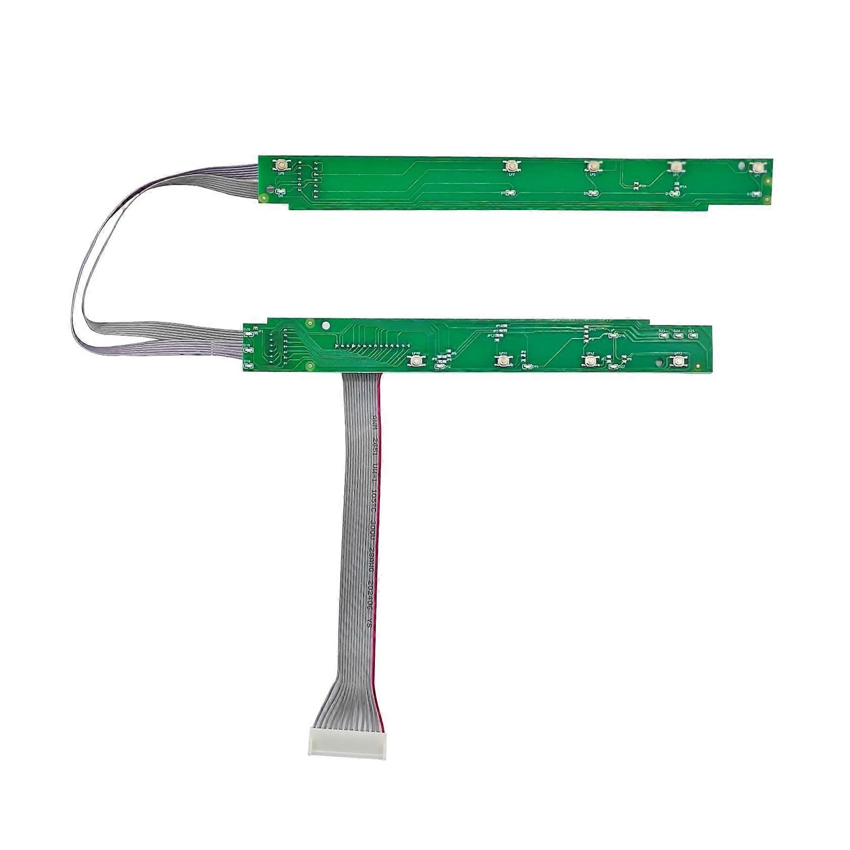 5304518467 Dishwasher Control Panel Replacement with Touchpad Buttons for Frigidaire FFID2426TS