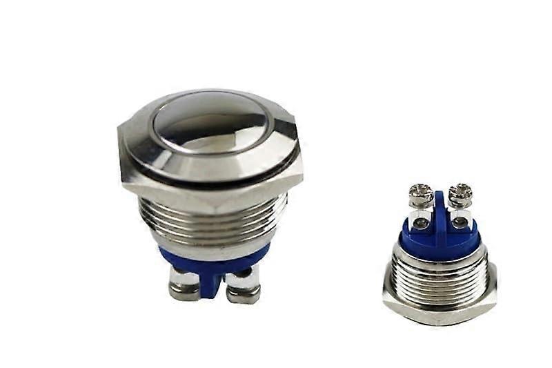 16mm Metal Button Switch Arc Self-Resetting Normally Open Access Point Horn with Screws Specifications