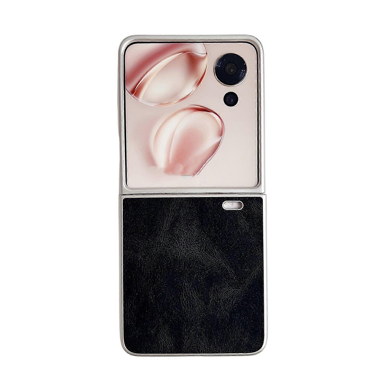 Metallic Paint Skin Feel Leather Phone Case