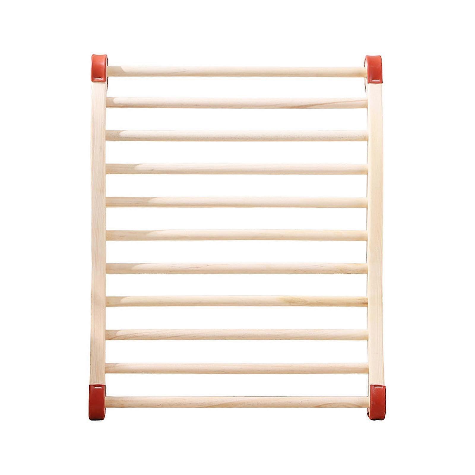 Ergonomic Wooden Sauna Backrest with S Shape Wave Design for Barrel and Traditional Sauna