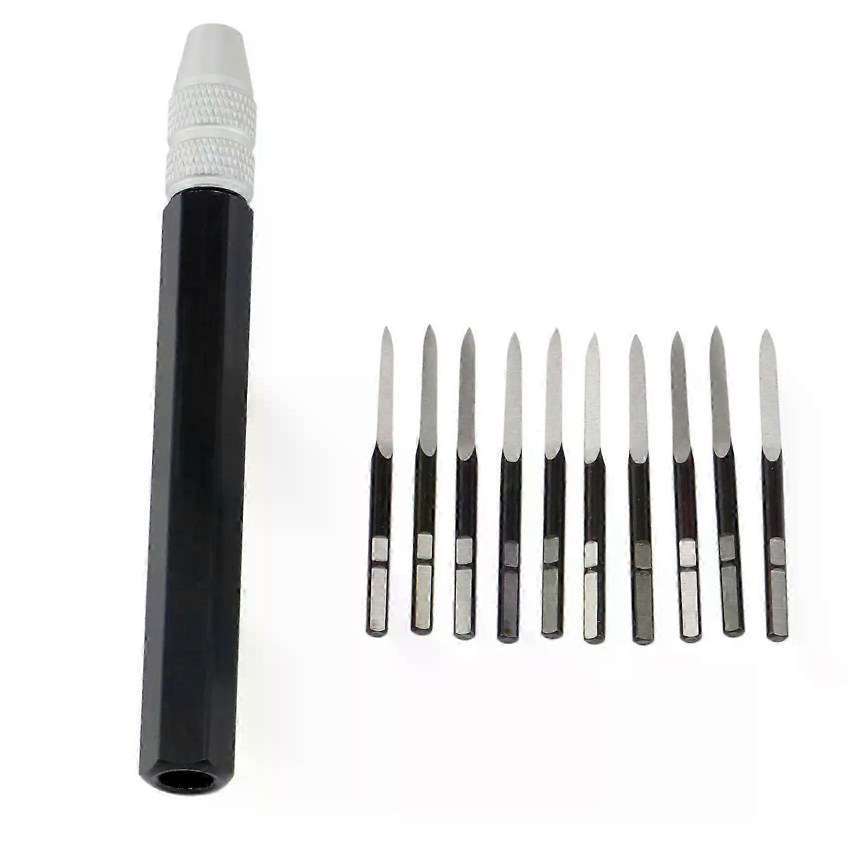 A76I Trimming Knife Deburring Plane Scraper 10PCS BD5010+1PCS SC1300