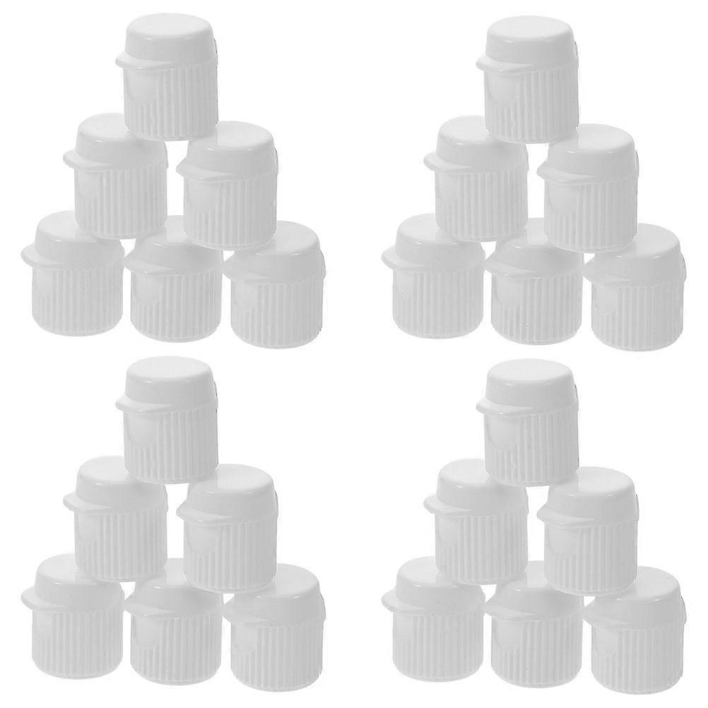 Screw-in Toothpaste Caps Plastic Flip-Top Covers for Travel 150Pcs