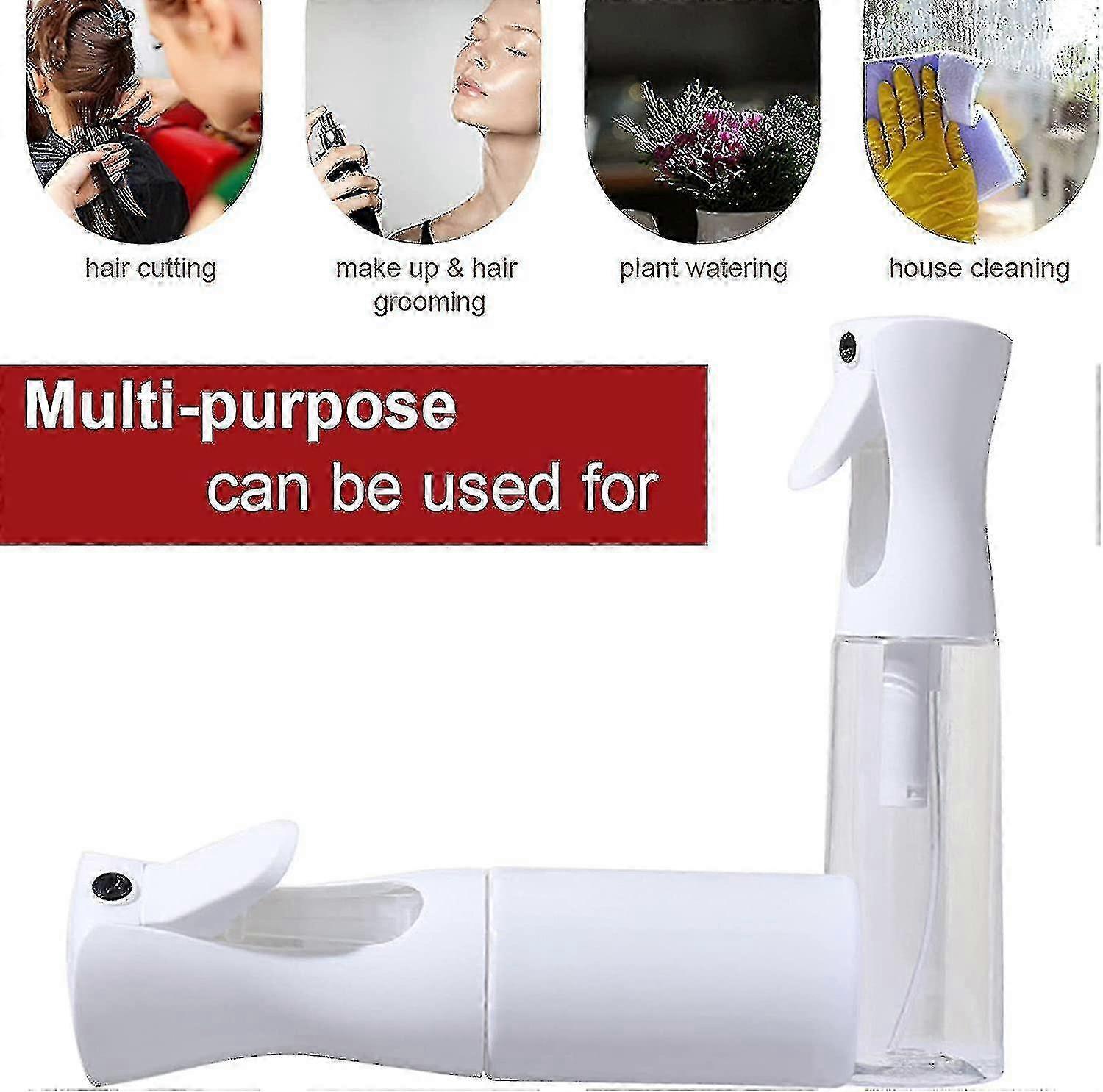 Empty Spray Bottle 200ml Fine Mist Spray Bottle Ultra Fine Continuous Spray Wate