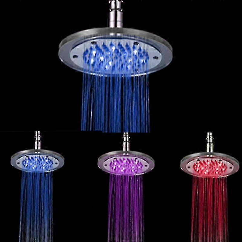 2025 hand shower led spray head,temperature control,led high pressure top spray,universal