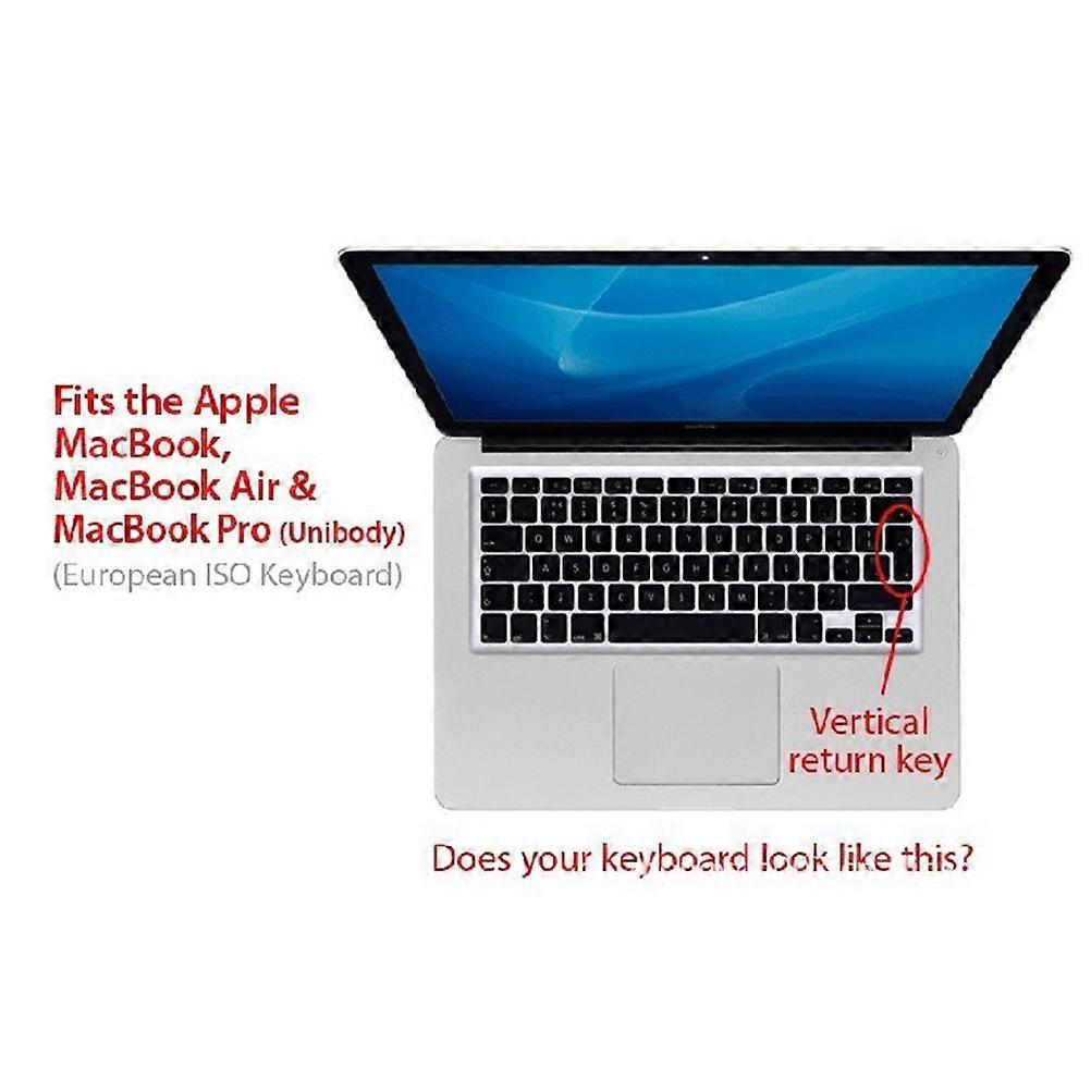 Capa protetora de silicone para teclado de laptop Pro Air de 13 polegadas