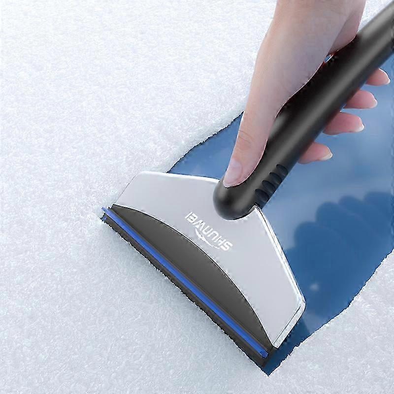 25-26 Car Windshield Scraper, Compact Snow Scraper De-icing Tool, for SUV Car Windshield Windows, Durable and Sturdy