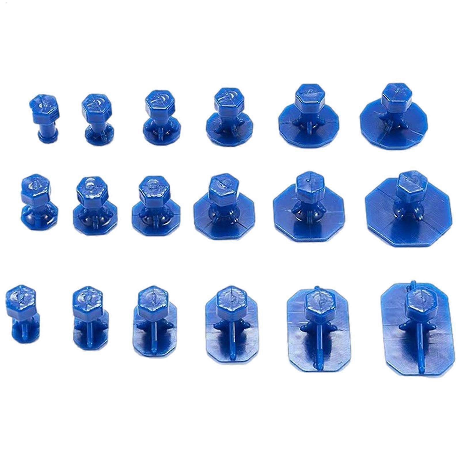 Car Dent  Kit, 18Piece Paintless Dent Removal Tools with Multiple Tab Sizes for Quick PaintSafe Fix