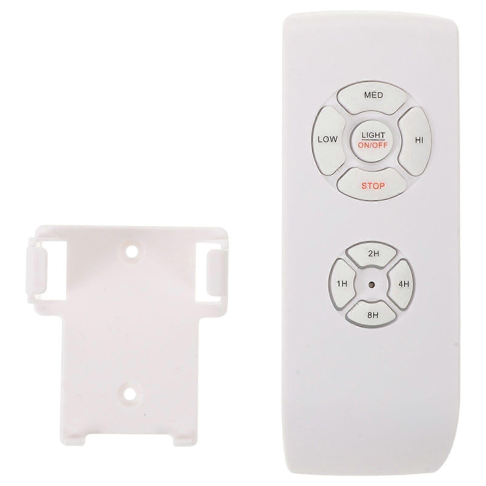 Universal Ceiling Fan Remote: Fan Remote Control Replacement -1/2/4/8 H Timer Ceiling Light Fixture Speed Controller
