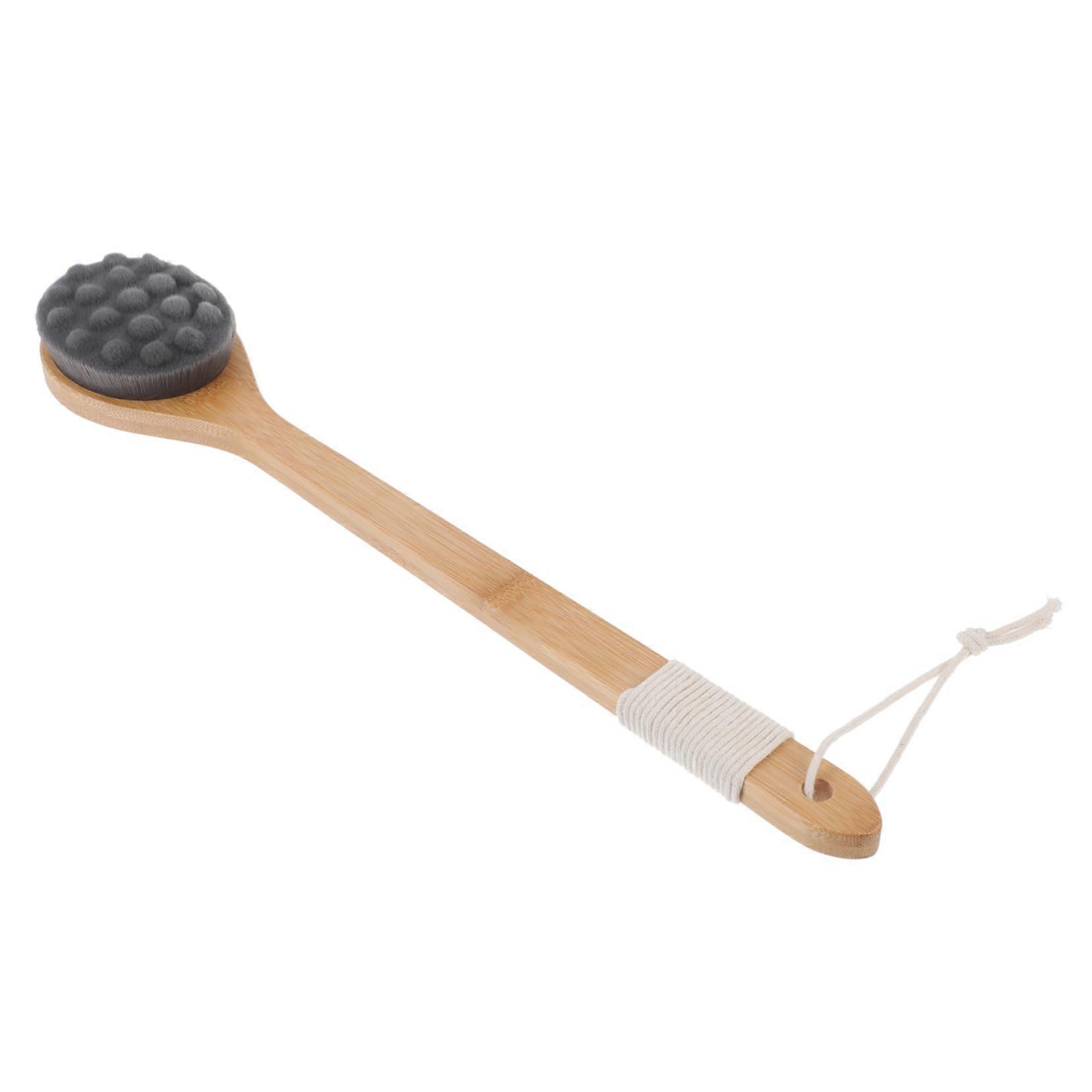 Long Handle Back Scrubber Shower Brush for Deep Cleansing and Gentle Exfoliation