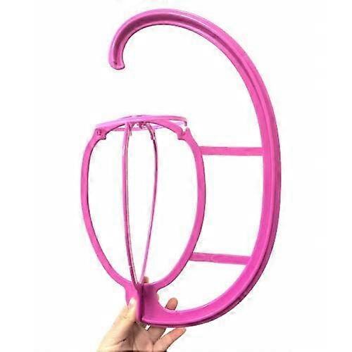 Wig Stand and Holder Keeps Shape Intact Space Saving Multi Purpose Display for Wigs Hats Pink