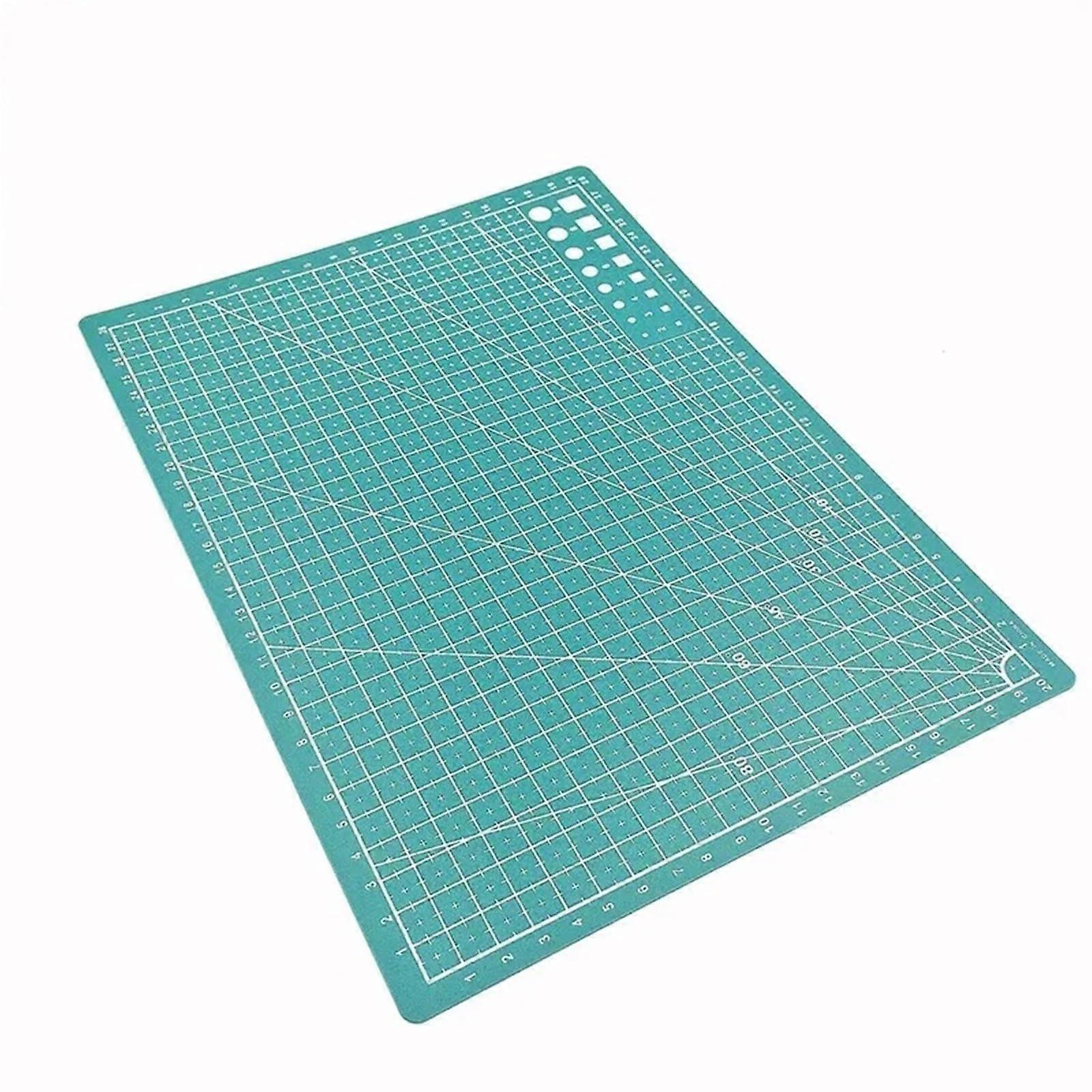A3 Large Green Self Healing Cutting Mat with DoubleSided Precision Grid Lines for DIY Crafts
