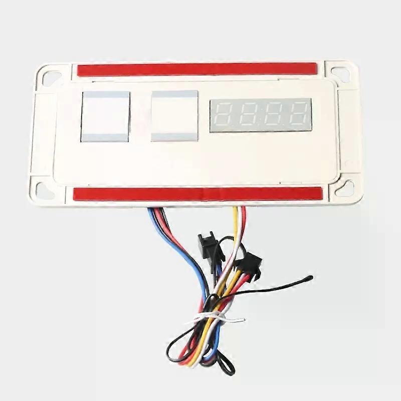Double touch button sensor capacitive touch switch 5A touch sensor light switch with digit clock and temperature display