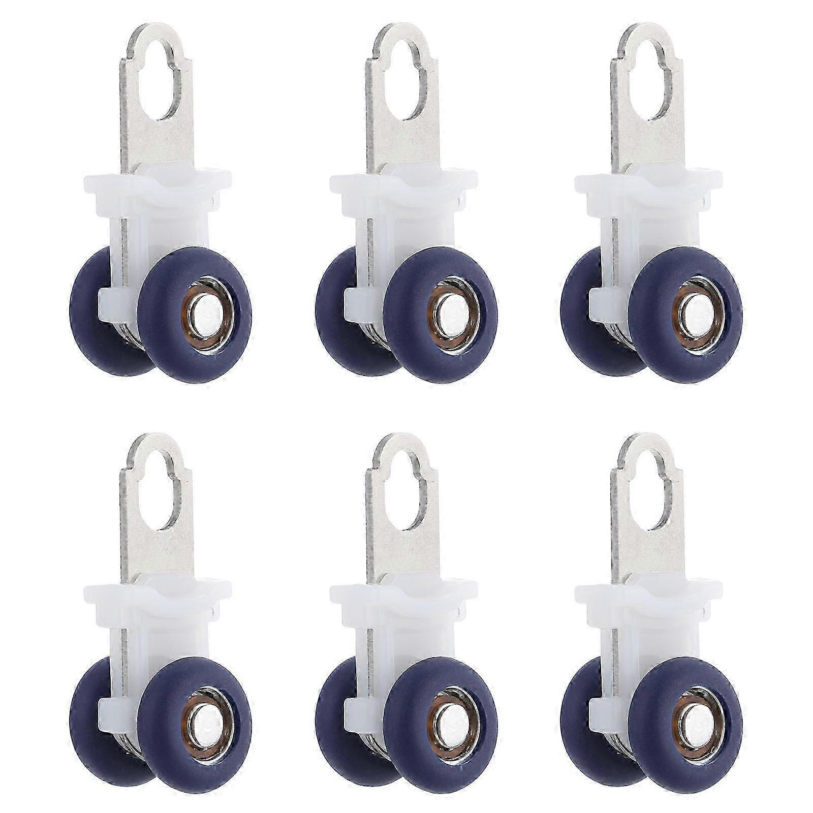 Curtain Track Roller Silent Runner for Drapery Curtains 30Pcs Set