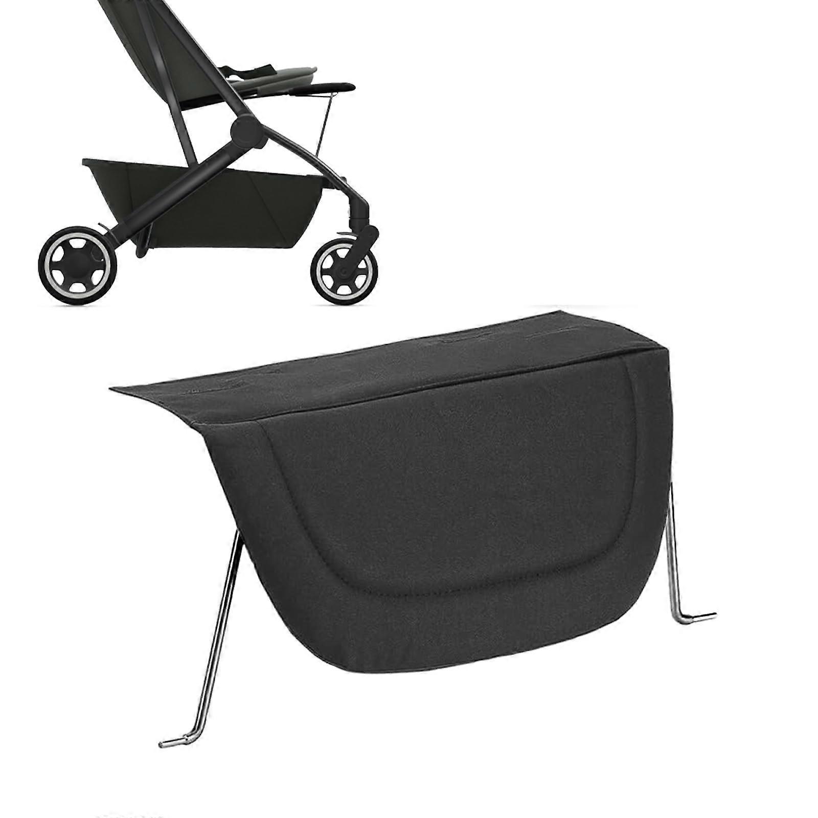 Leg Rest Adjustable Stroller Leg Support Foldable Extra Comfort Black Accessory for Joolz Aer