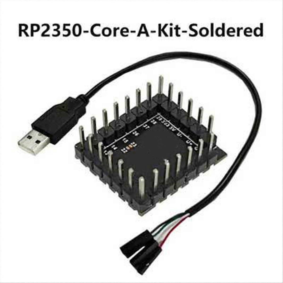 RP2350-Core-A for 2 Stamp Hole Development Board RP2350 Multifunction Dual Core Processor