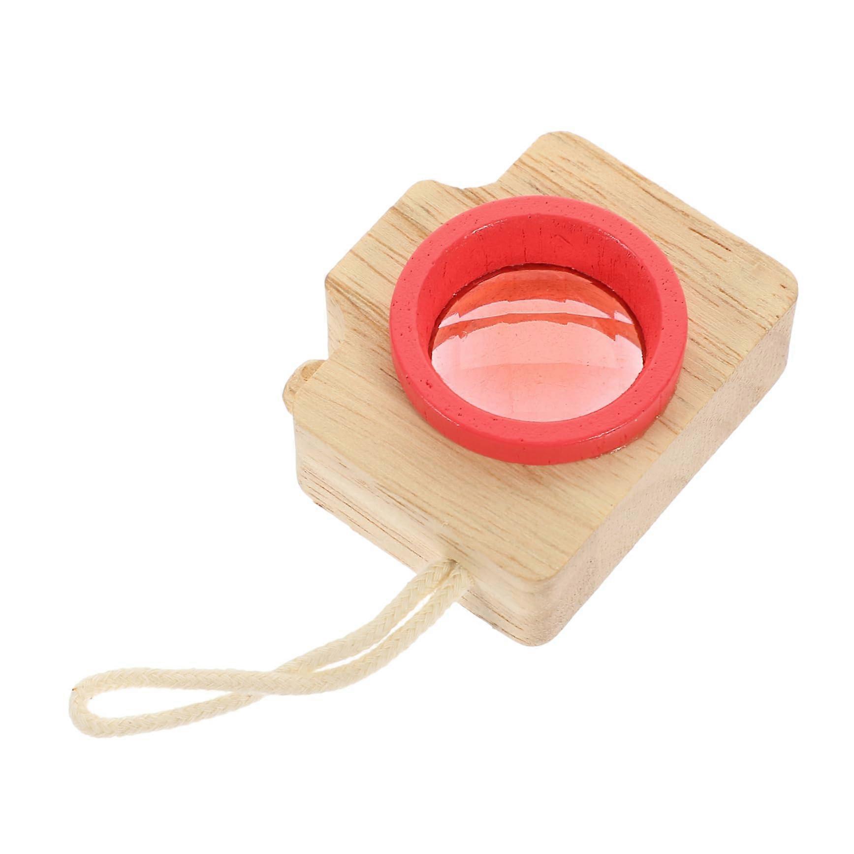 Camera Shaped Kaleidoscope Toy for Kids, DIY Assembly Kit, Educational Pattern Recognition Play