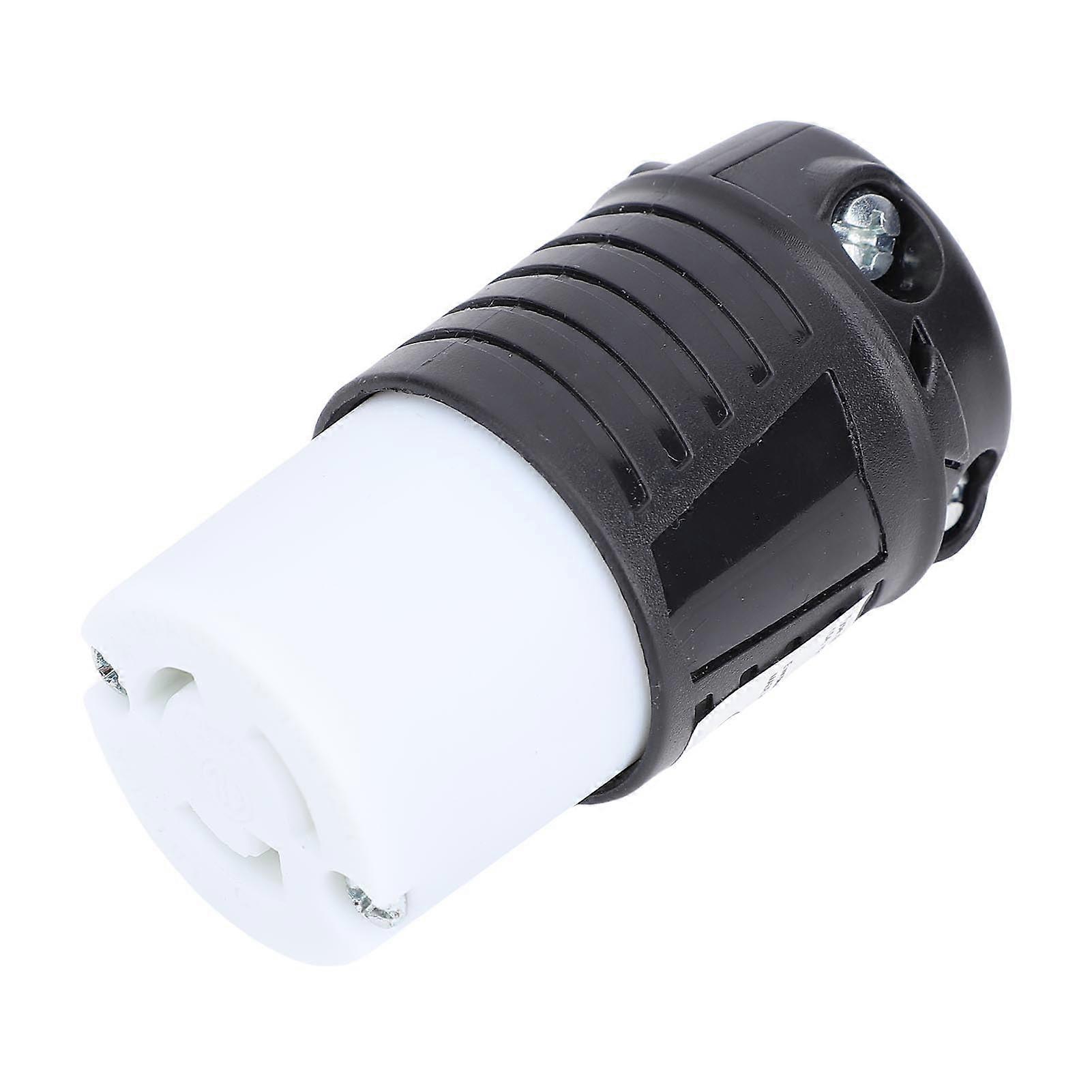 Generator Locking Plug NEMA L515P Adapter Heavy Duty RV Compatible Secure Power Connector