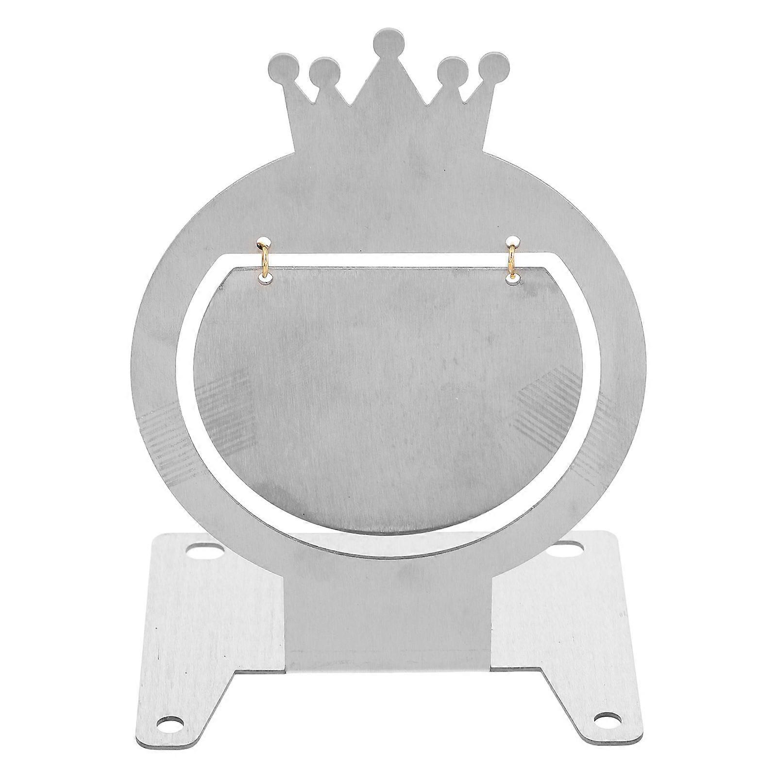 Shoot Training Target Metal Rotary Set for Practice with 5Pcs and Reset