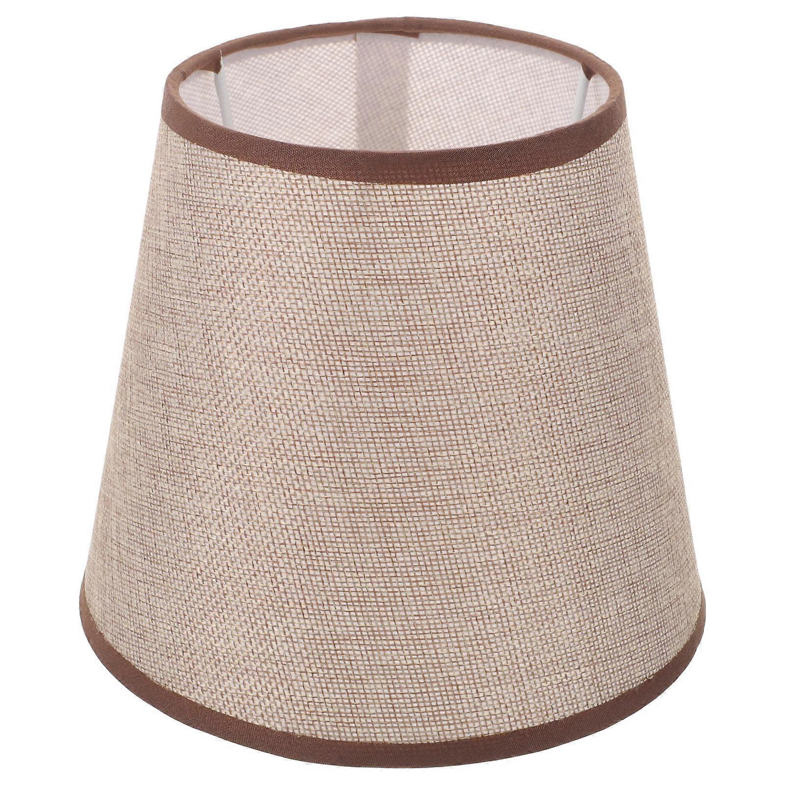 Cloth Lampshade Bedside Lampshade Replacement with E27 Light Cover 1 Piece