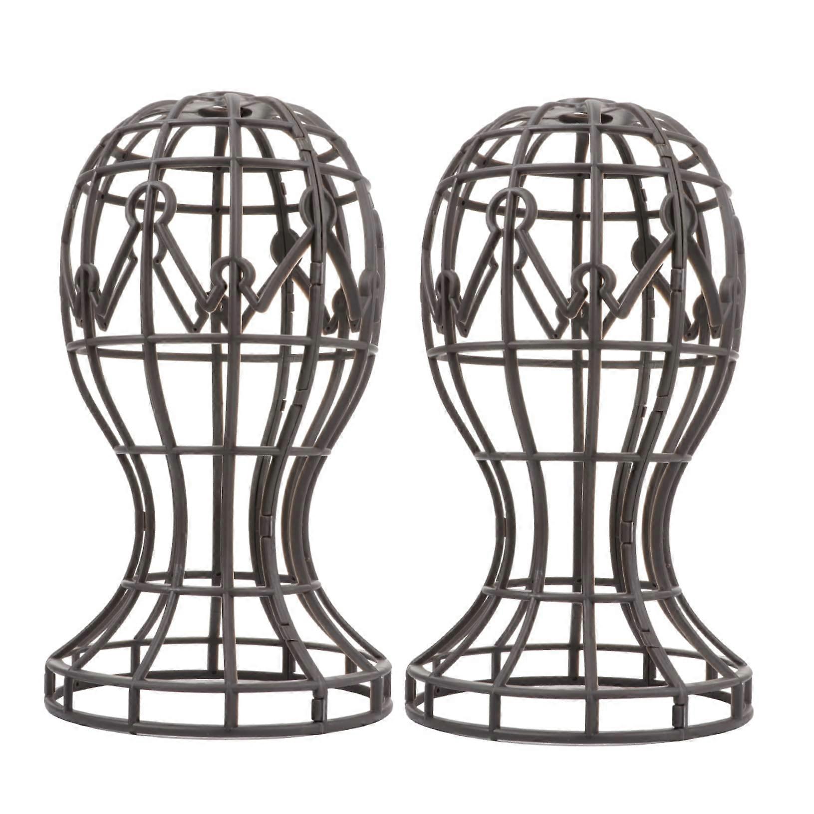 Wig Stand for Styling and Display with Secure Hold and Stable Tabletop Support