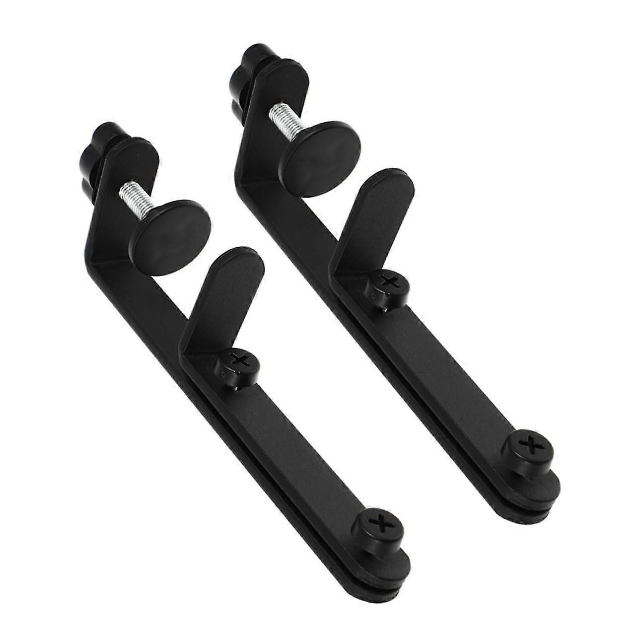 Pegboard Stand Brackets 2Pcs Adjustable Tabletop Mount for Craft Show Display Durable Iron Holder