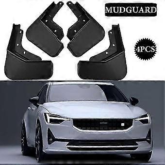 New Upgrade Mudflaps For Polestar 2 2021-2023 Mudguards Mud Flaps Splash Guards Front Rear Wheels Fender Car Accessories
