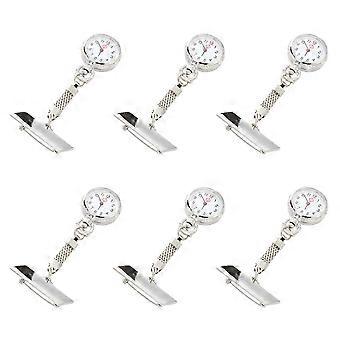 6X Nurse Watch Quartz Movement with Brooch Pin
