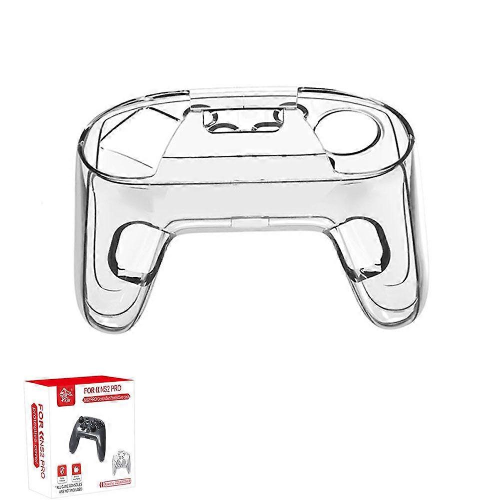 for Switch2 Pro Controller Transparent Protective Case for NS2 PRO C ontrol