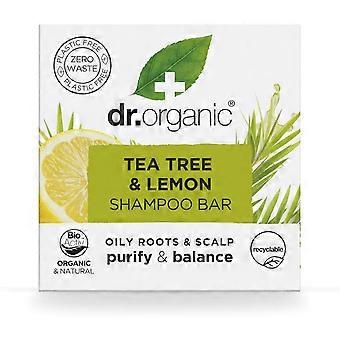 Solid Shampoo Dr. Organic Tea Tree and Lemon 75 g