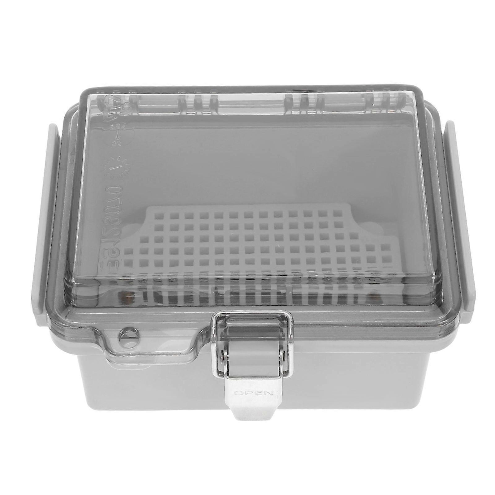 ABS Weatherproof Electrical Box with Hinged Cover for Electronics Projects 3Pcs