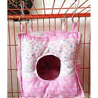 Kuschelhängematte für Kaninchen (2-teilig) aus Baumwollmaterial