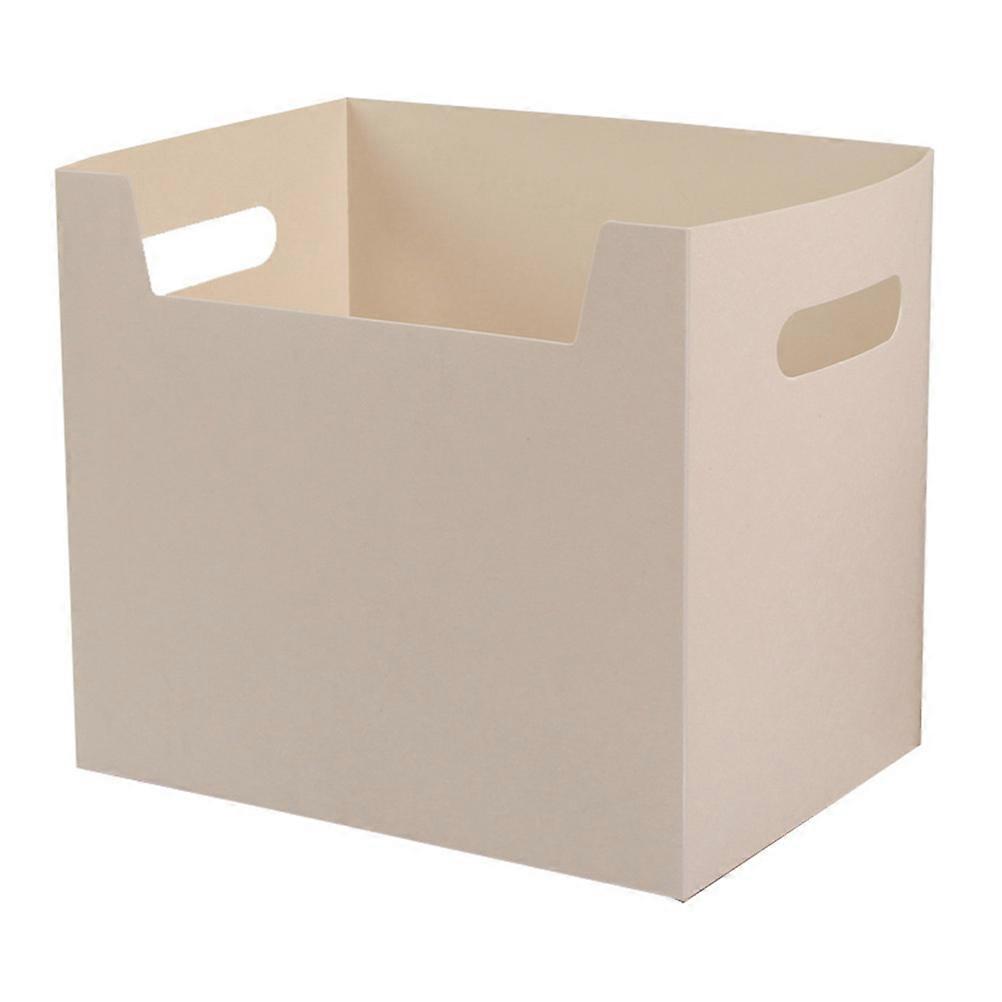 Desktop File Storage Boxes Plastic PP for File Organization 2Pcs
