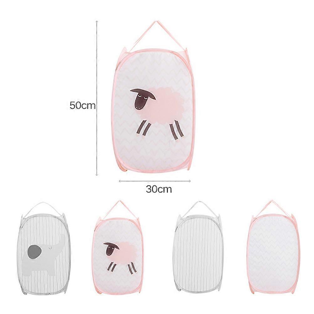 Laundry Hamper Clothes Basket for Organizing 2Pcs Foldable Mesh Hamper Storage