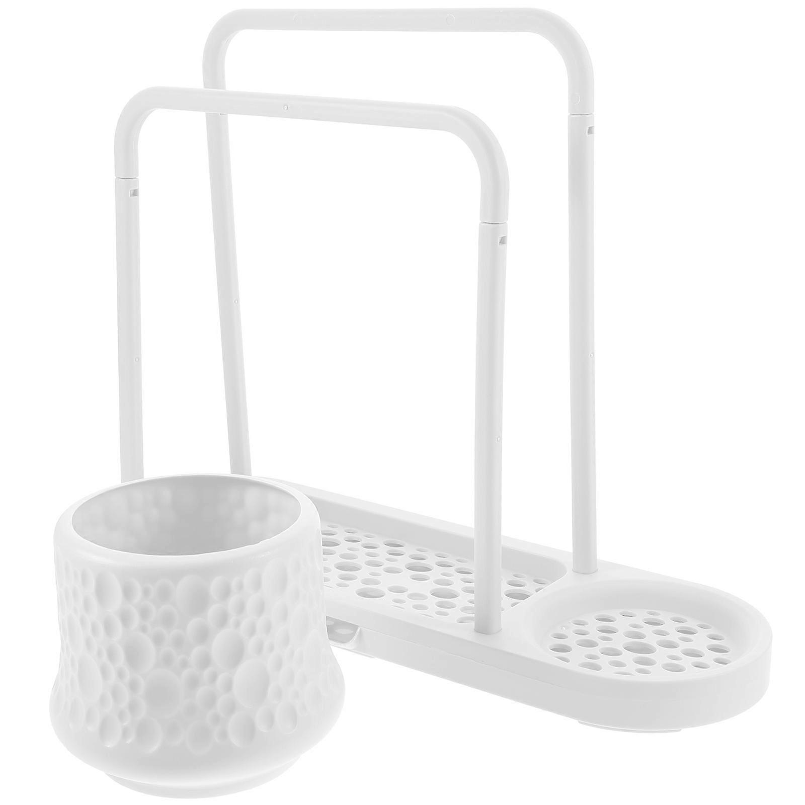 Immune Drilling Kitchen Towel Rack Sponge Rag Holder for Display