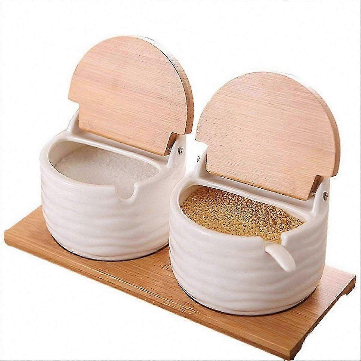 Spice Storage Jars and Container Set for Kitchen Organization