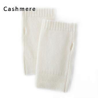 Thick and Warm/Mountain Autumn/Winter Solid Color Simple Gloves Exquisite Knitted Anti Cold Elegant Women's Gloves