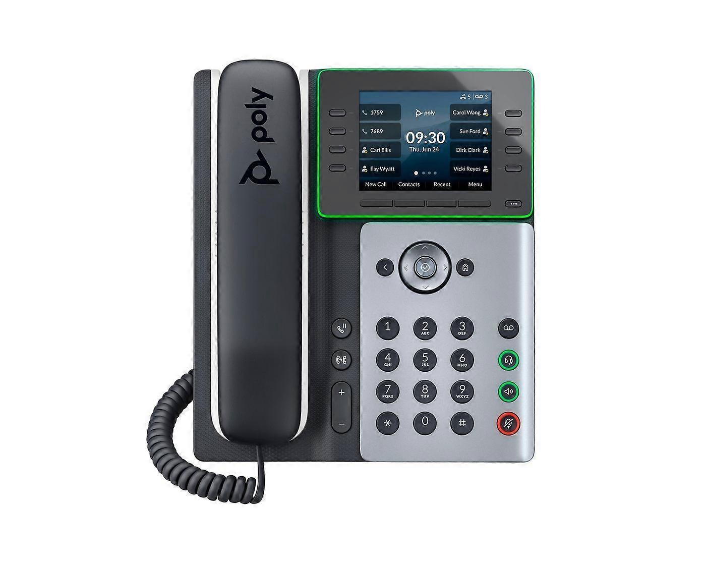 Poly Poly Edge E300 IP Phone and PoE-enabled